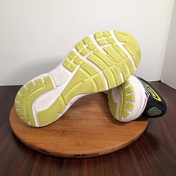 Brooks Adrenaline GTS 23 Womens Size 9.5 Shoes Black Pink White Running Sneakers - Picture 7 of 10